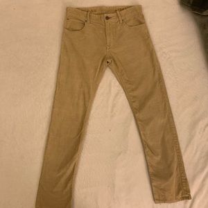 Gap Corduroy Pants Slim Straight Cut